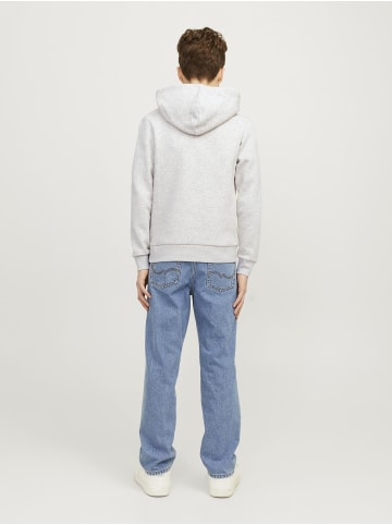 JACK & JONES Junior Kapuzenpullover in White Melange