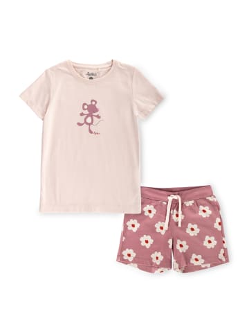 Sigikid Shorty Pyjama Kinder Schlafanzug in rosa