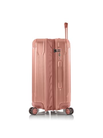 Heys Xtrak 4 Rollen Kofferset 3-teilig mit Dehnfalte in rose gold