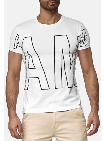 Arizona-Shopping Rundhals T-Shirt Oberteil in Weiß