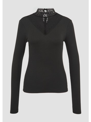 QS T-Shirt in 9999_schwarz