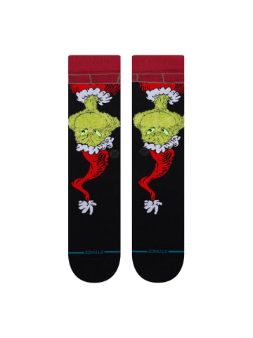 STANCE Socken 1er Pack in Schwarz/Grün/Rot