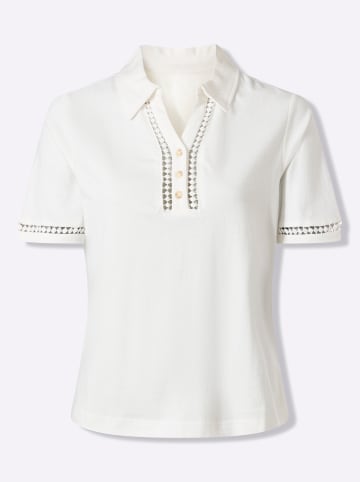 WITT WEIDEN Poloshirt in ecru