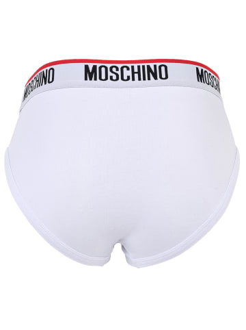 Moschino Slip 3er Pack in Weiß