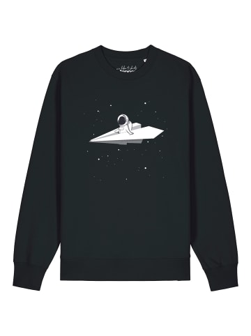 wat? Apparel Sweatshirt Fly me to the moon in Schwarz