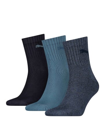 Puma Socken 6er Pack in Weiß/Blau