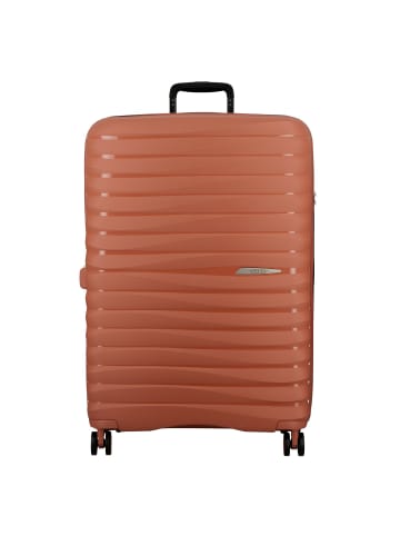 Jump Xwave 4 Rollen Trolley 76 cm mit Dehnfalte in brique
