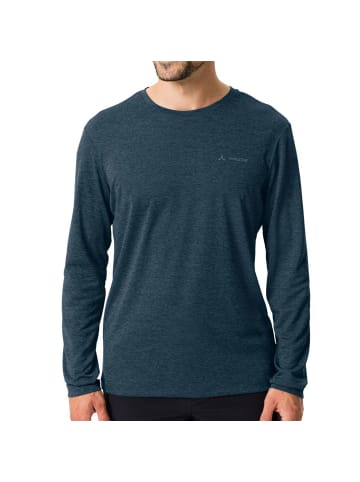Vaude Essential LS Shirt in Blau