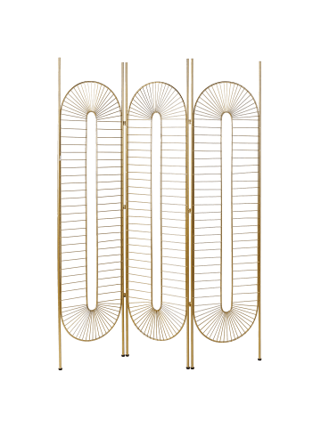 Beliani Kleiderständer NOALE in Gold - (W) 135 x (H) 170 x (L) 1 cm
