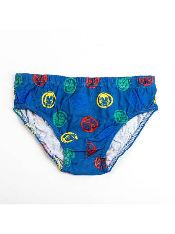 Marvel Heroes Unterhosen Kinder 5er Pack Slips Single Jersey 6/8 Jahre