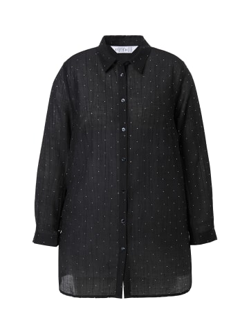 Studio Untold Hemdbluse in schwarz
