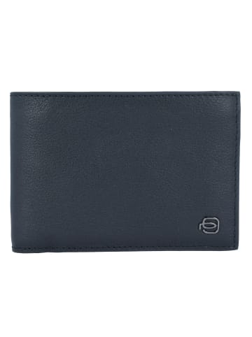 Piquadro Black Square Geldbörse RFID Leder 12,5 cm in nero
