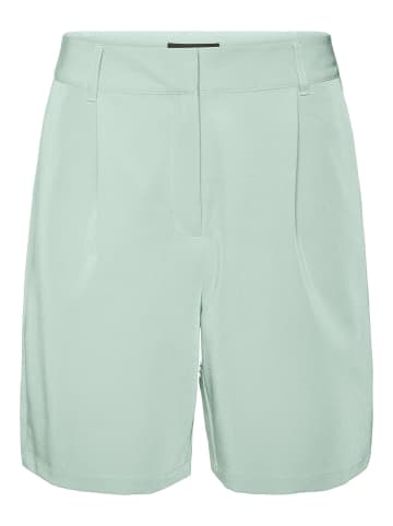 Vero Moda Anzugs Shorts Stoffhose VMZELDA in Grün