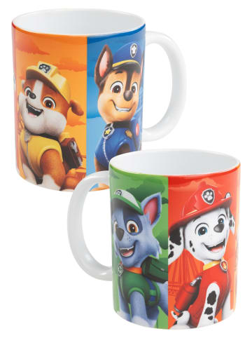 Paw Patrol Paw Patrol Tasse Team Boy Kaffeetasse Becher Kaffeebecher 320 ml in Mehrfarbig