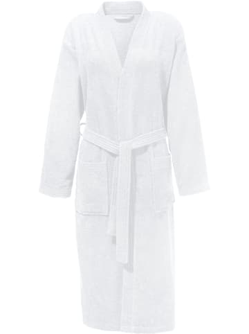 REDBEST Frottier Unisex-Bademantel Chicago in weiß