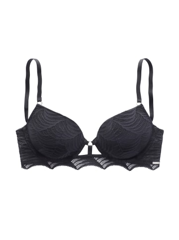 LASCANA Push-up-BH in schwarz