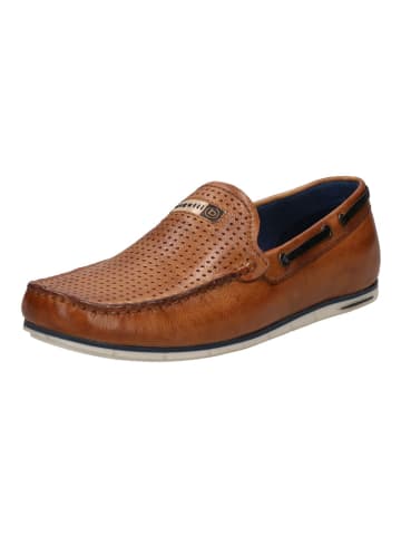 Bugatti Slipper in Cognac