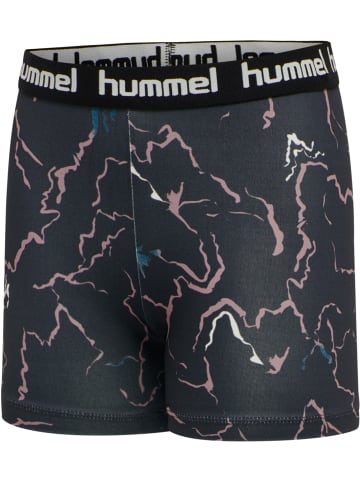 Hummel Tight Kurze Hose Hmlmimmi Mädchen in CAVIAR/TWILIGHT MAUVE