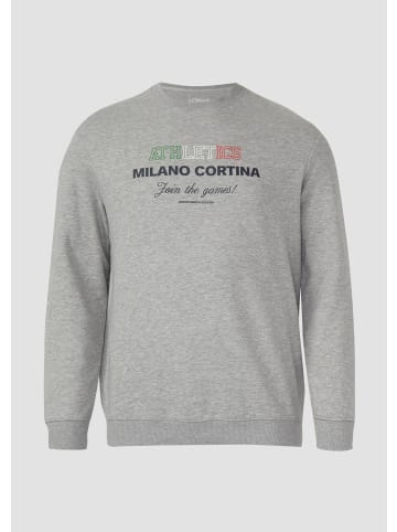 s.Oliver Sweatshirt in 94D2_grau meliert