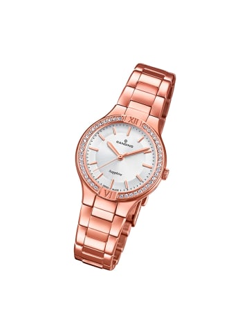 Candino Analog-Armbanduhr Candino Casual roségold, silber mittel (ca. 31mm)