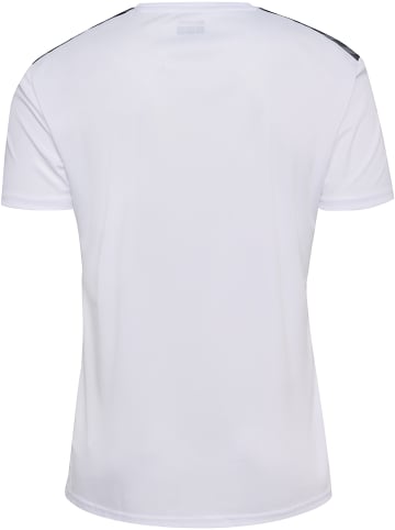 Hummel Hummel T-Shirt Hmlauthentic Multisport Herren Atmungsaktiv Schnelltrocknend in WHITE/TRUE BLUE