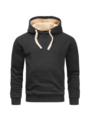 Alessandro Salvarini Hoodie AS-194 in Schwarz