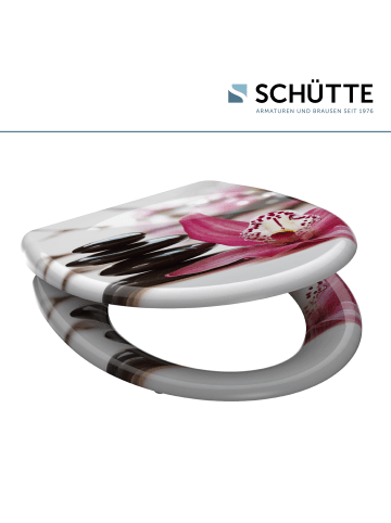 Franz Joseph Schütte Duroplast WC-Sitz WELLYNESS, mit Absenkautomatik und Schnellverschluss