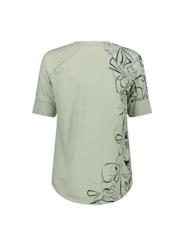 Rundhalsshirt in pistacchio