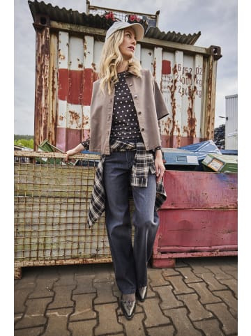 Aniston CASUAL Jeansbluse in braun