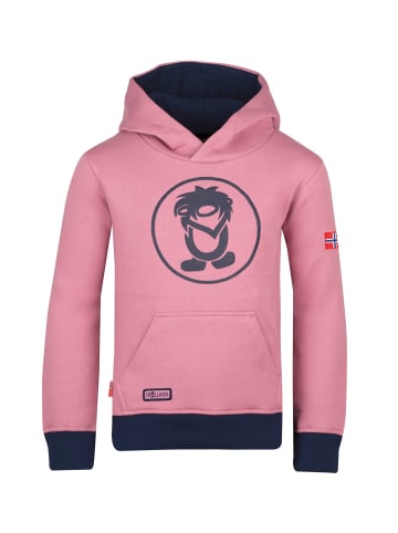 Trollkids Hoodie Pullover mit Kapuze "Troll" in Lila/Marineblau