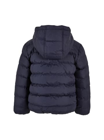 Urban Classics Winter Jacket in navy/white/navy
