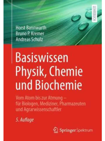 Springer Berlin Buch - Basiswissen Physik, Chemie und Biochemie