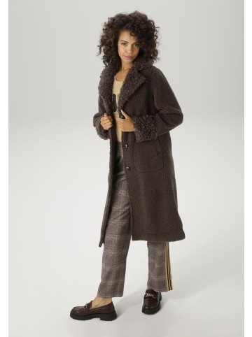 Aniston CASUAL Langmantel in braun