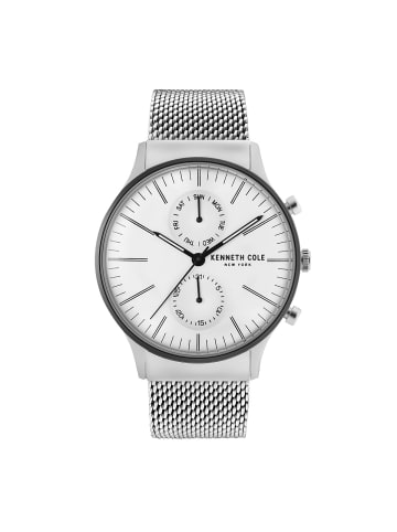 Kenneth Cole Quarzuhr KC50585006 in Silber