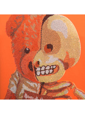 Roberto Geissini Half Bear T-Shirt Orange Unisex