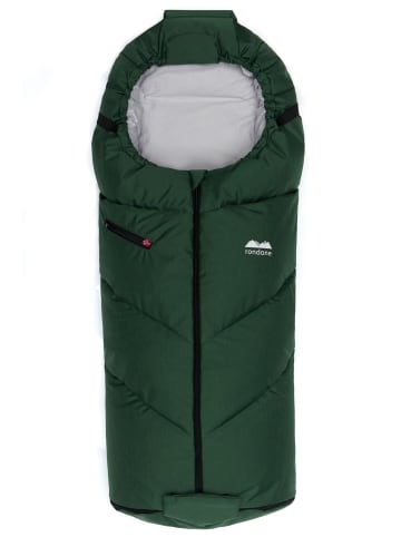 Kinderhaus Blaubär Rondane Daunenfußsack Frost TOP in Forest Green