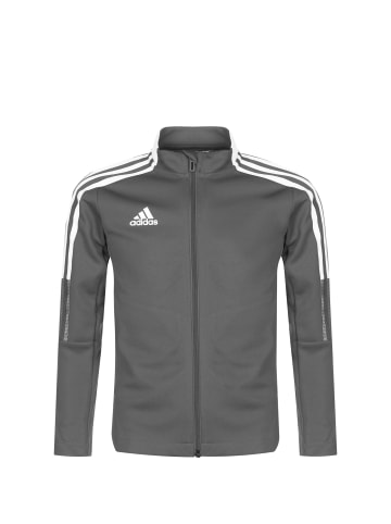 adidas Performance Trainingsjacke Tiro 21 in grau / weiß