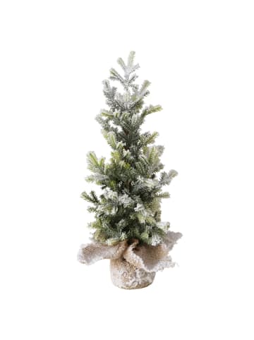 Boltze Künstlicher Tannenbaum in einem Topf aus Jute TANNE in Mehrfarben