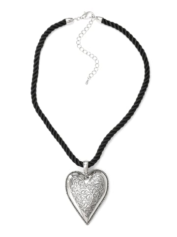 Allgäu Rebell Dirndlkette " Traude " in schwarz