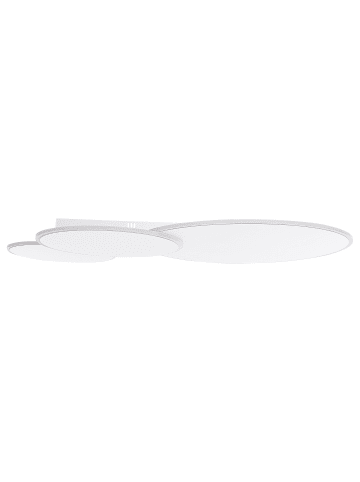 Beliani Deckenleuchten GABRIK in Weiß - (W) 103 x (H) 6 x (L) 60 cm