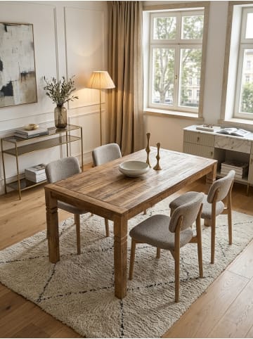 KADIMA DESIGN Esszimmertisch WL5.078 120 x 76 x 70 cm Mango Massivholz,