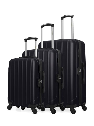 Hero 3 tlg. Kofferset HIMALAYA in Schwarz (95L/64L/37L)