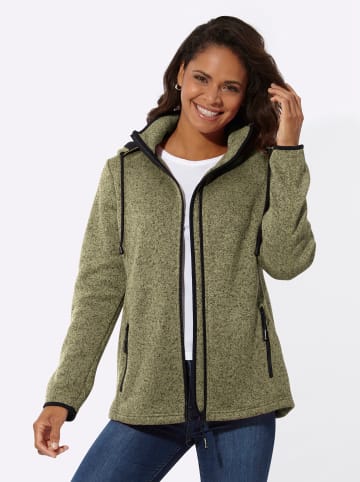 WITT WEIDEN Fleece-Jacke in schilf-meliert