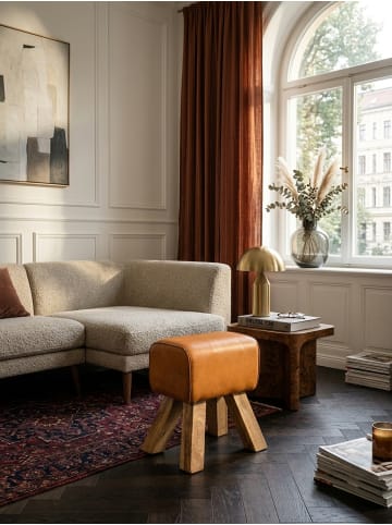 KADIMA DESIGN Design Turnbock Sitzhocker 40 x 30 x 47 cm