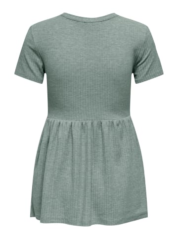 ONLY Top mit Schößchen in Jadeite