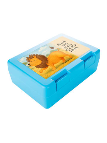 Mr. & Mrs. Panda Bentobox Sternzeichen Löwe Design mit Spruch in Weiß