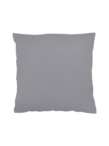 Traumschloss Exclusiv Edel-Jersey Kissenbezug in grau