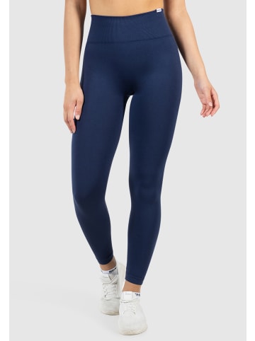SMILODOX Leggings Alira Scrunch in Marineblau