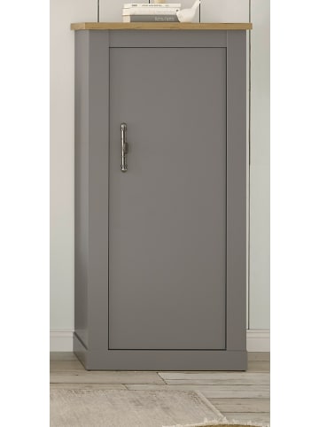 Furn.Design Kommode grau, Artisan Eiche 68 cm , Highboard im Landhaus-Stil
