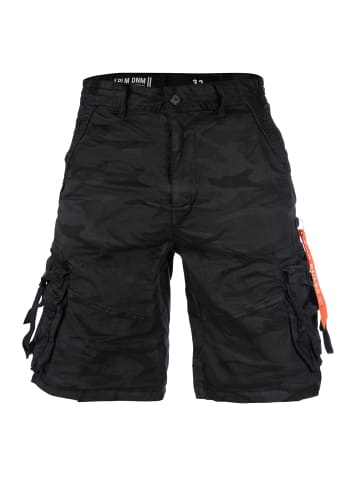 Poolman Shorts Camo Streetline Camouflage Shorts in dark grey